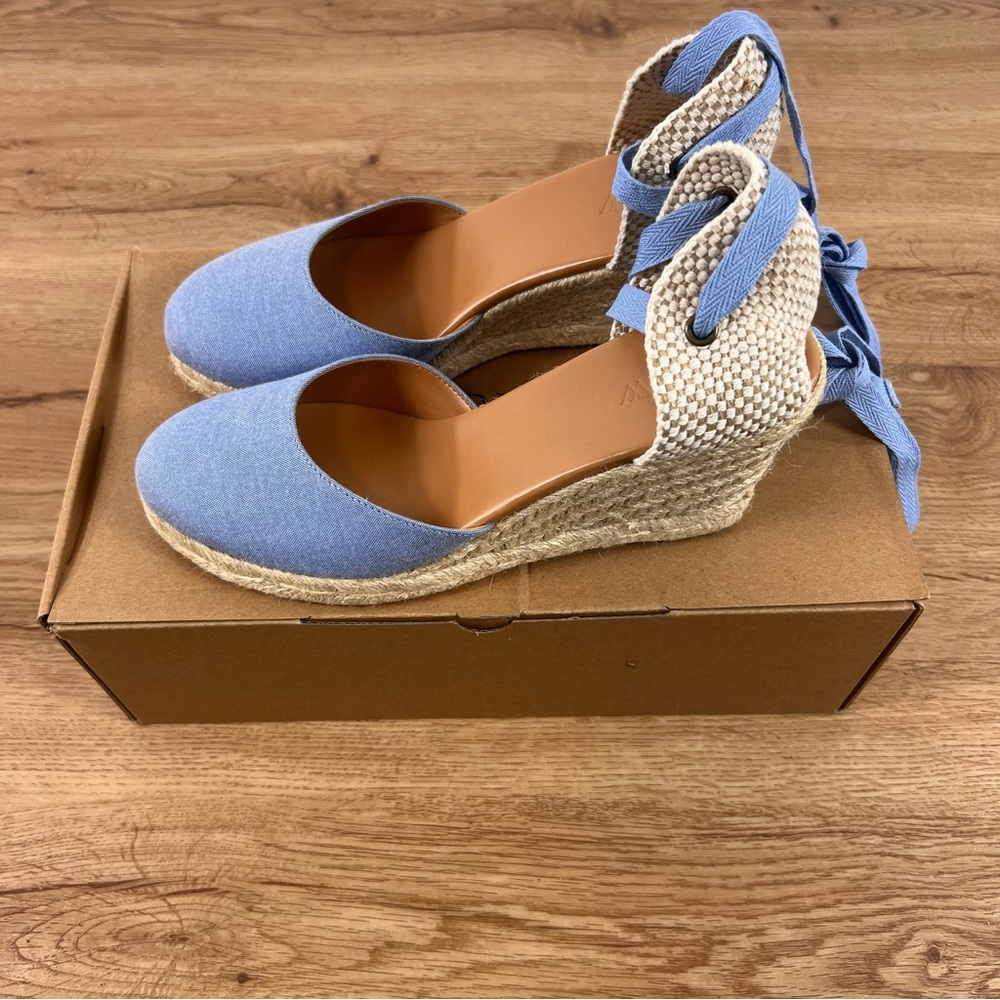 Women’s J. Crew Espadrille Wedges Size 8